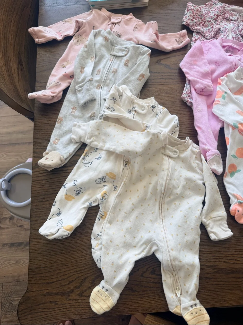 carters sleep and play baby onesies lot of 11
